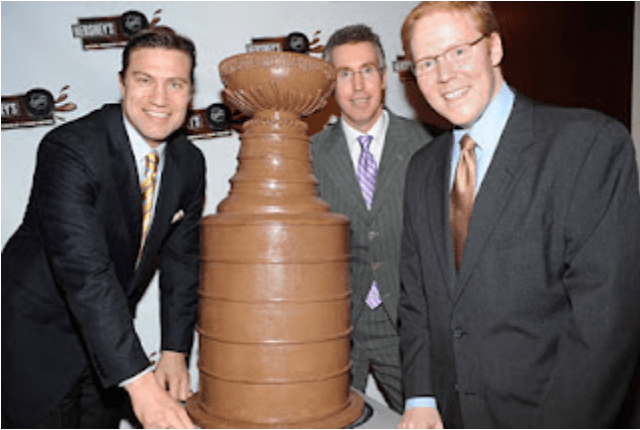 Hershey e a Liga Americana de Hóquei – Marcando o momento