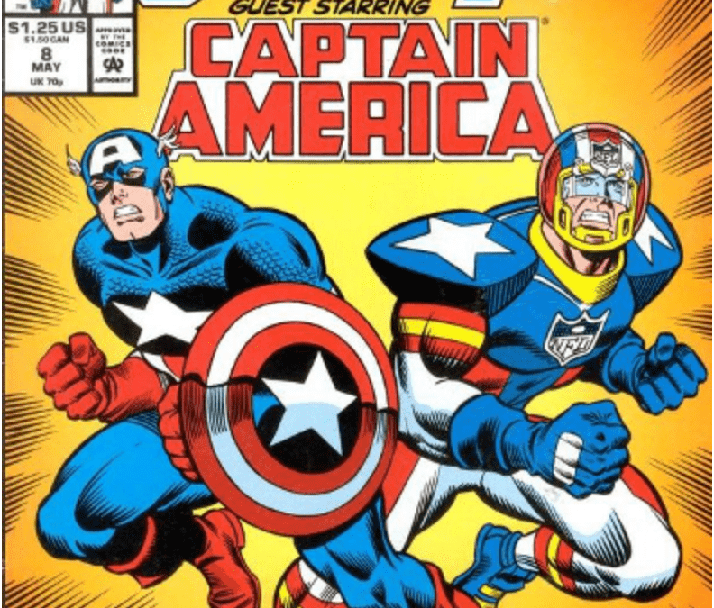 Superpro – o herói que a Marvel criou para promover a NFL